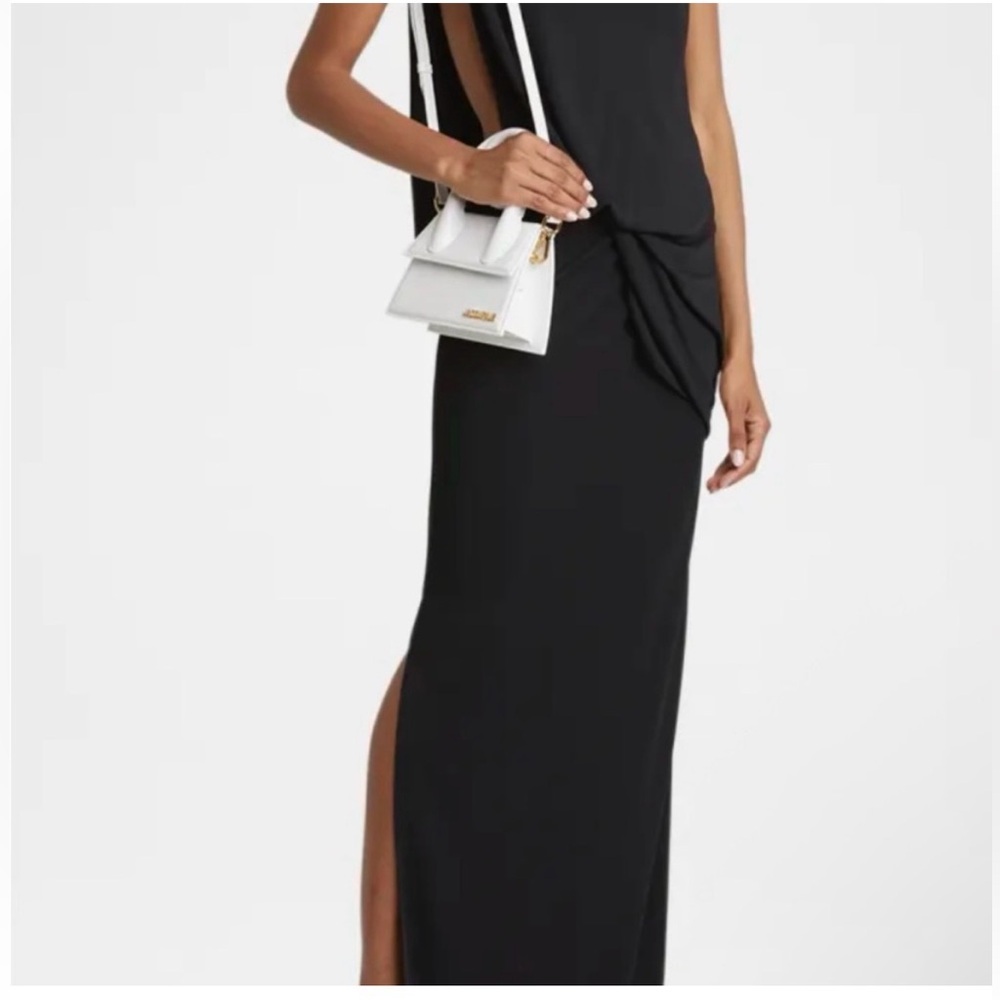 Jacquemus Le Chiquito White Croc Embossed Leather Mini Bag & dustbag NWOT - Picture 15 of 15